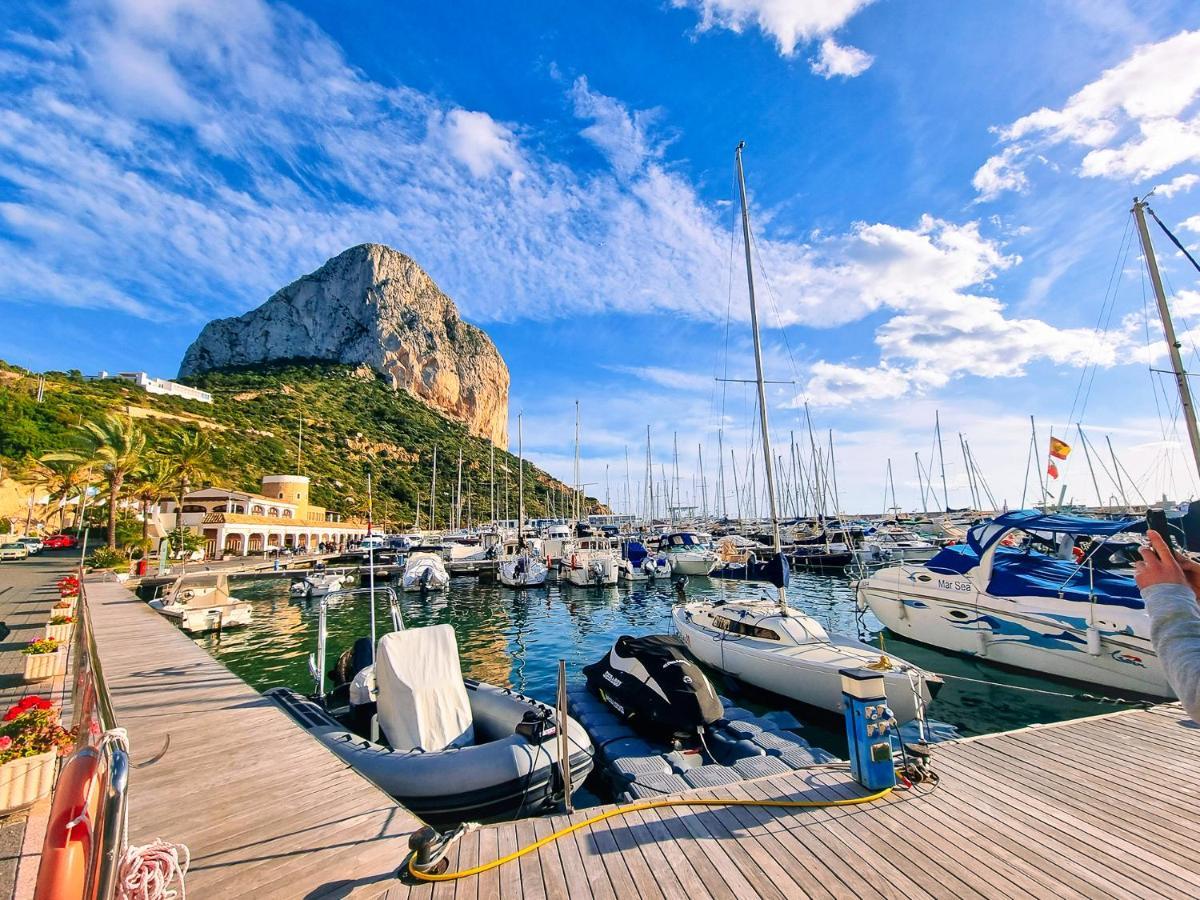 The View: Sea, Mountain, Terrace, Swimming Pool Apartman Calpe Kültér fotó