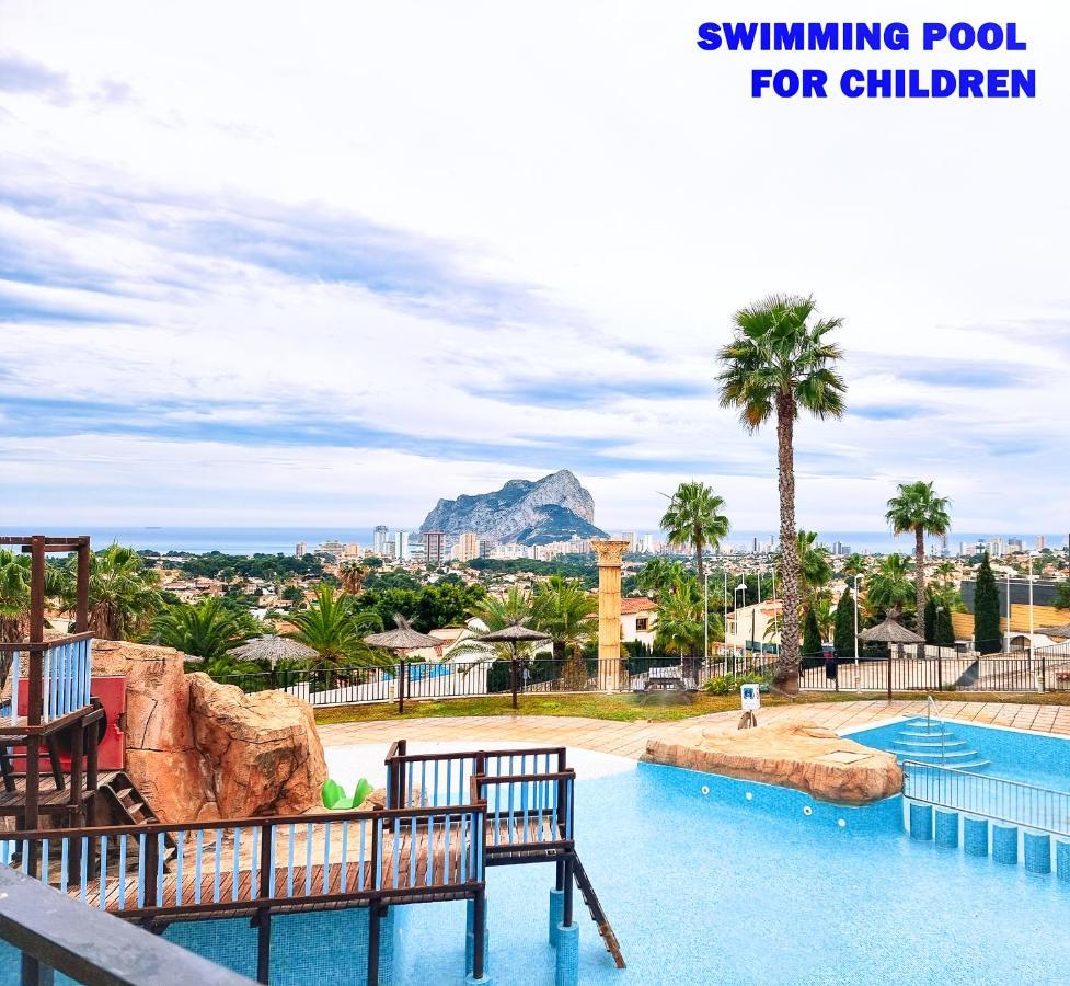 The View: Sea, Mountain, Terrace, Swimming Pool Apartman Calpe Kültér fotó